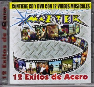 Mazter 12 Exitos De Acero Contiene Cd Y Dvd Con 12 Videos Musicales Music