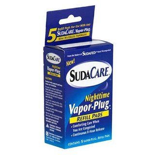 SudaCare Children's Nighttime Vapor Plug Refill Pads, 5 refill pads (Pack of 4) Health & Personal Care