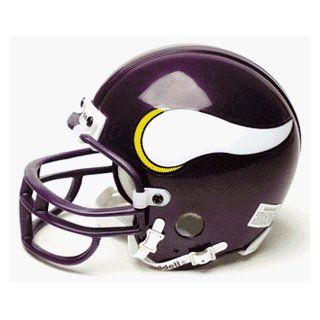 Minnesota Vikings Authentic Proline Mini Helmet  Sports Related Collectible Mini Helmets  Sports & Outdoors