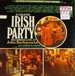 A Grand Irish Party recorded live at John Barleycorns Music