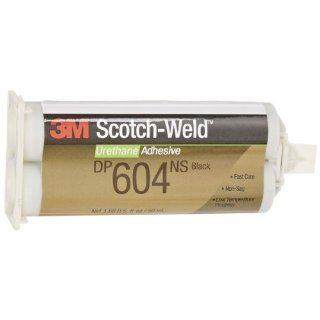 3M Scotch Weld Urethane Adhesive DP604NS Black, 50 mL (Pack of 1)