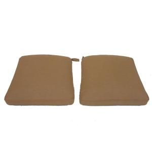 Hampton Bay Shelbyville Replacement Patio Dining Chair Cushion (2 Pack) S2CUSH ABC02700