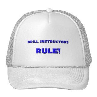 Drill Instructors Rule Hat