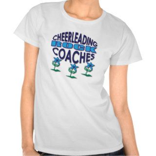 Cheerleading Coaches Rock Gifts Tees