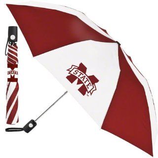 NCAA McArthur Mississippi State Bulldogs 42'' Folding Umbrella  Sports Fan Golf Umbrellas  Sports & Outdoors