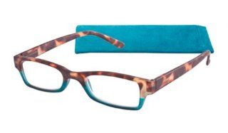 ICU Eyewear Reading Glasses   7255 Two Tone Tortoise Turquoise / Health & Personal Care