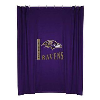 Baltimore Ravens Kids Fabric Shower Curtain  Sports Fan Shower Curtains  Sports & Outdoors