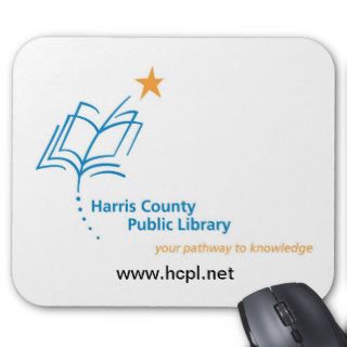 Harris County Public Library mousepad