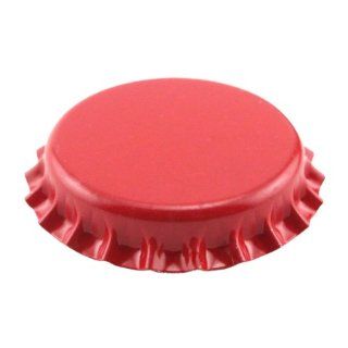 Crown Caps   Red   Gross Package (144 Pack) Home Brewing And Wine Making Equipment Beer Brewing Equipment Beer Brewing Pots Kitchen & Dining