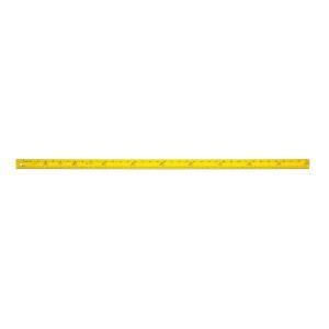 Lufkin 3 ft. (1m) English Aluminum Meter Stick Measuring Tape, Metric 1261ME
