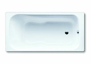 Kaldewei 624 Dyna Set Rectangular Bathtub, 59 by 29 1/2 by 17 Inch, White   Freestanding Bathtubs  