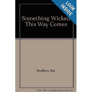 Something Wicked This Way Comes Books