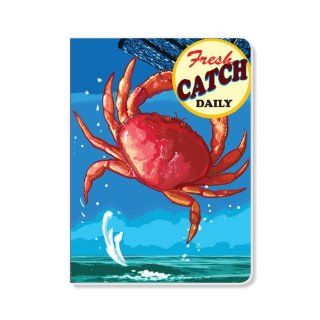 ECOeverywhere Fresh Catch Crab Sketchbook, 160 Pages, 5.625 x 7.625 Inches (sk11682)  Storybook Sketch Pads 