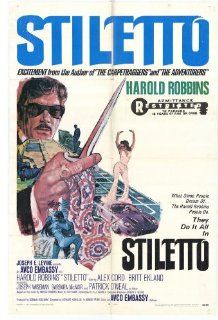 Stiletto Movie Poster (27 x 40 Inches   69cm x 102cm) (1969)  (Alex Cord)(Britt Ekland)(Patrick O'Neal)(Joseph Wiseman)(Barbara McNair)(Roy Scheider)   Prints