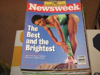 Newsweek Magazine (Florence Griffith Joyner, America's Super Sprinter, The Best & The Brightest, September 19, 1988) Florence Griffith Joyner Books