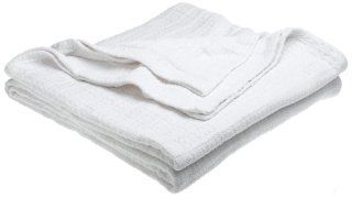 Primrose Cotton Bed Blanket White Queen  