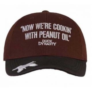 Duck Dynasty Officially Licensed Hunting Hats Cap, Peanut Oil at  Mens Clothing store