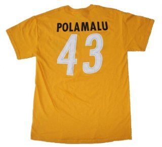 Troy Polamalu # 43 Jesrey X Large Shirt Reebok Short Sleeve T shirt XL  Sports Fan T Shirts  Sports & Outdoors