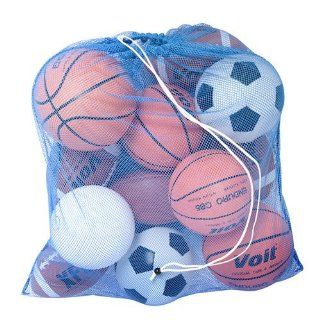 BSN Heavy Duty Mesh Equipment Bag (Blue) Sport, Fitness, Training, Health, Exercise Gear, Shape UP  Basketball Equipment Bags  Sports & Outdoors