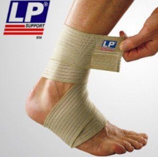 LP Support Ankle Wrap 634(Pale Yellow)  Multisport Use Ankle Guards  Sports & Outdoors
