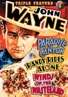 John Wayne Triple Feature Paradise Canyon/Randy Rides Alone/Winds Ofthe Wasteland John Wayne, Yakima Canutt Movies & TV