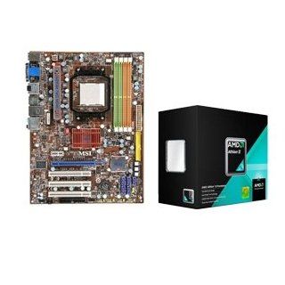 MSI KA790GX M Motherboard & AMD Athlon II X4 635 Q Computers & Accessories