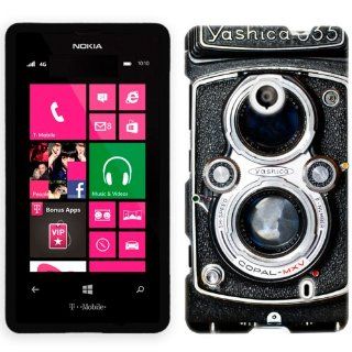 Nokia Lumia 521 Vintage Old Yashica Camera 635 Phone Case Cover Cell Phones & Accessories