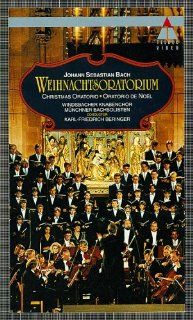 Johann Sebastian Bach   The Christmas Oratorio [VHS] Johann Sebastian Bach, Dresden Philharmonic, Martin Flamig Movies & TV