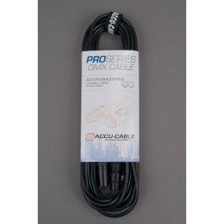 ADJ Products AC3PDMX25PRO 11.5 Inch Stage or Studio Cable Musical Instruments