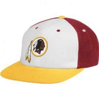 Mitchell & Ness Washington Redskins Wool Snapback Adjustable Hat  Sports Fan Baseball Caps  Sports & Outdoors