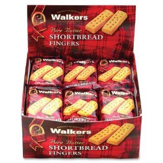 Wholesale CASE of 10   Office Snax Walker's Shortbread Cookies Cookies, Individually Packed, 24PK/BX, Shortbread  General Purpose Glues 