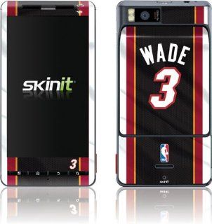 NBA   Player Jerseys   Dwyane Wade Miami Heat Jersey   Motorola Droid X   Skinit Skin Cell Phones & Accessories