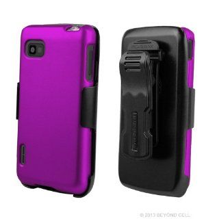 LG LS720 Kombo Protex Purple Cell Phones & Accessories