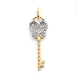 14k Diamond Key Pendant West Coast Jewelry Jewelry