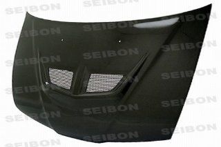 Seibon Carbon Fiber EVO Style Hood Honda Prelude 92 96 Automotive