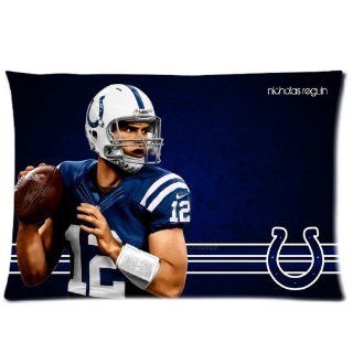 Custom Indianapolis Colts Pillowcase Standard Size 20x30 Personalized Pillow Cases CM 647  