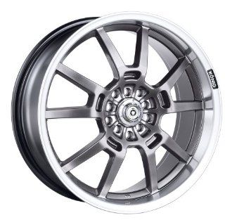 19x8 Konig Heatsink (Black Opal w/ Machined Lip) Wheels/Rims 5x112 (HS89512409) Automotive