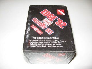 1992 Collectors Edge Football Rookie Update Factory Set Sports Collectibles