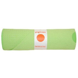Yogitoes Skidless Mat Size Towel (Kiwi)  Yoga Mats  Sports & Outdoors