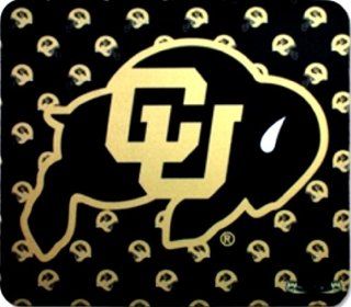 University of Colorado Buffaloes Mouse Pad C U Logo Helmets Made in USA 