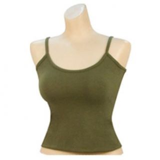 Women's Casual Tank Top, Olive Drab Clothing