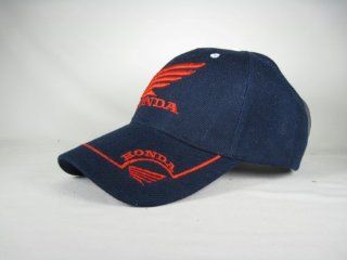 New Honda Motor Powersponts Baseball Hat Cap Navy Adjustable Velcro Back 