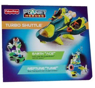 Fisher price Planet Heroes Super Shuttle Bundle + ACE & Tune Toys & Games