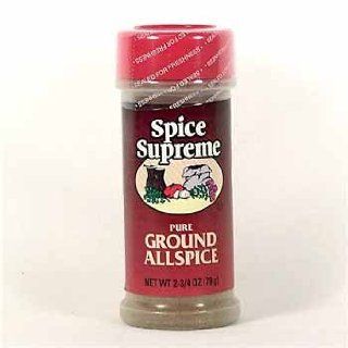 Spice Supreme Ground Allspice Case Pack 12 Kitchen & Dining