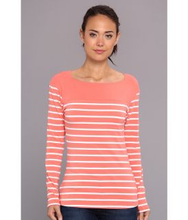 Columbia Reel Beauty II L/S Shirt Womens Long Sleeve Pullover (Orange)