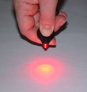 LRI AR Photon LED Keychain Micro Light, Red Beam   Photon Red Led Flashlight  