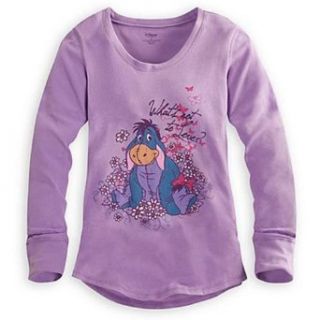 Disney Eeyore Women's Thermal Shirt (XSmall)
