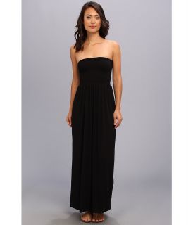 Karen Kane Smocked Maxi Dress Womens Dress (Black)