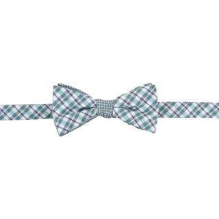 Stafford Reversible To Be Tied Bow Tie, Aqua, Mens