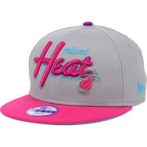 Miami Heat New Era NBA Hardwood Classics Youth Bright Nights 9FIFTY Snapback Cap
